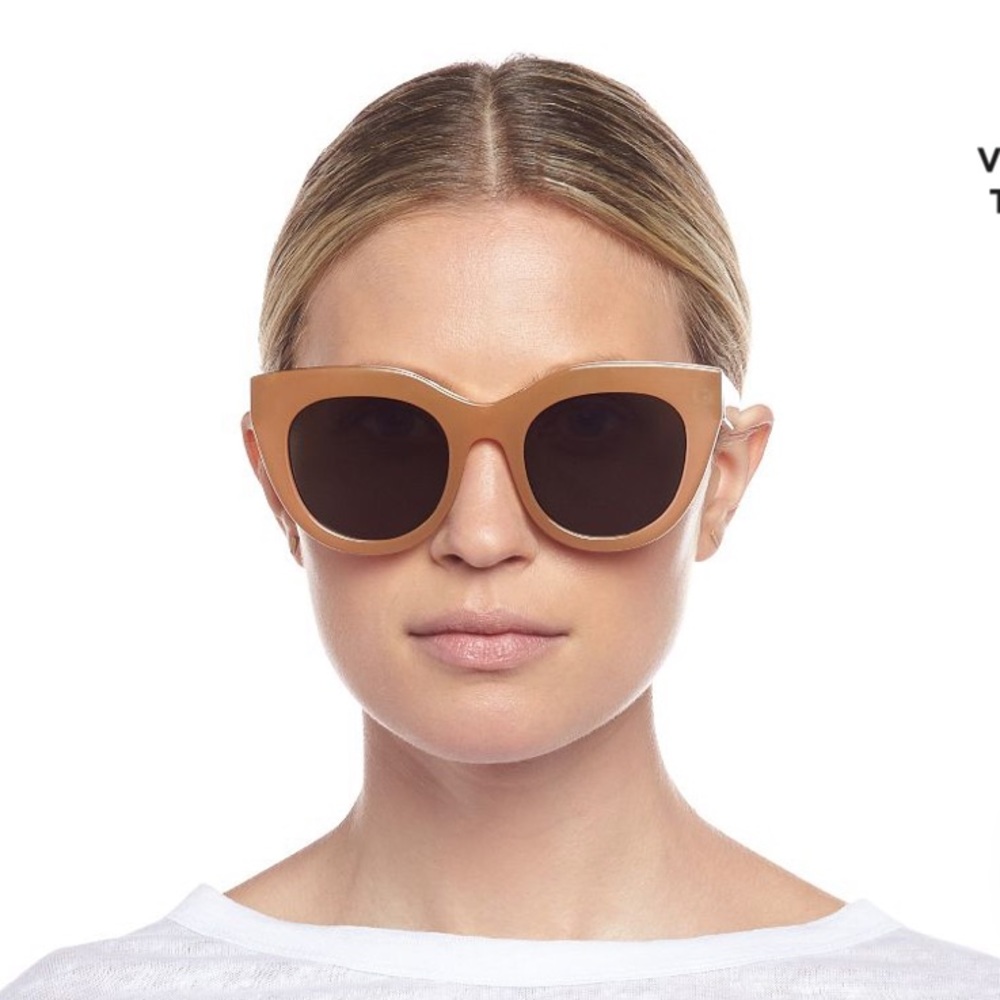 Le Specs - Air Heart Sunglasses / Caramel
